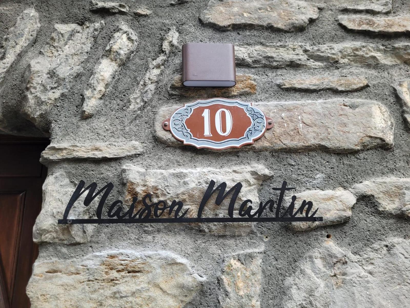 Maison Martin Pré-Saint-Didier Exterior foto
